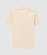 Short sleeve shirt in kami2 beige jersey