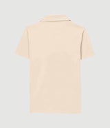 Short sleeve shirt in kami2 beige jersey