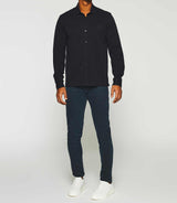 KANTIN plain navy jersey shirt