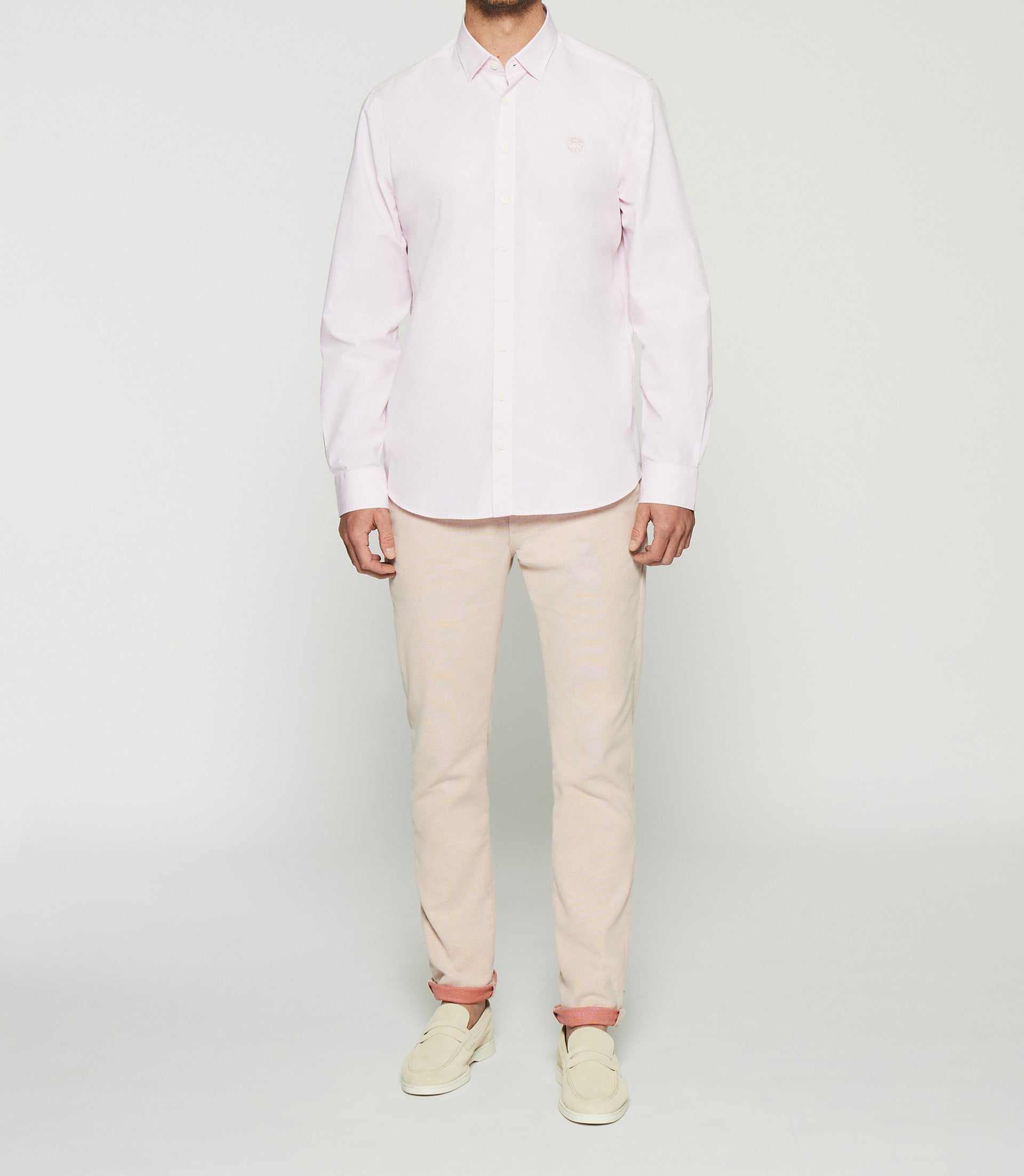 Plain regular pink shirt KENNETH