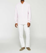 KYLE pink striped shirt