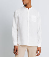 White linen casual shirt