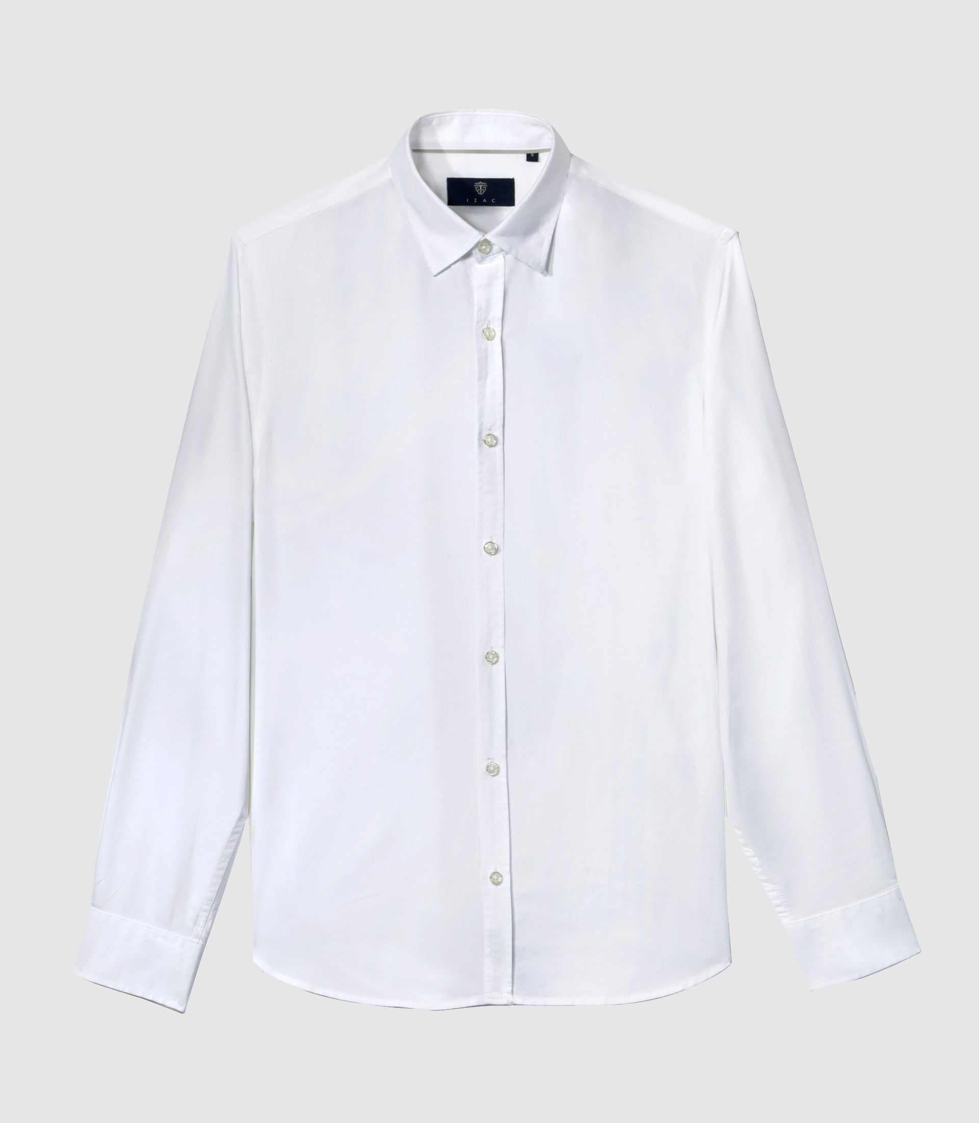 White cotton casual shirt