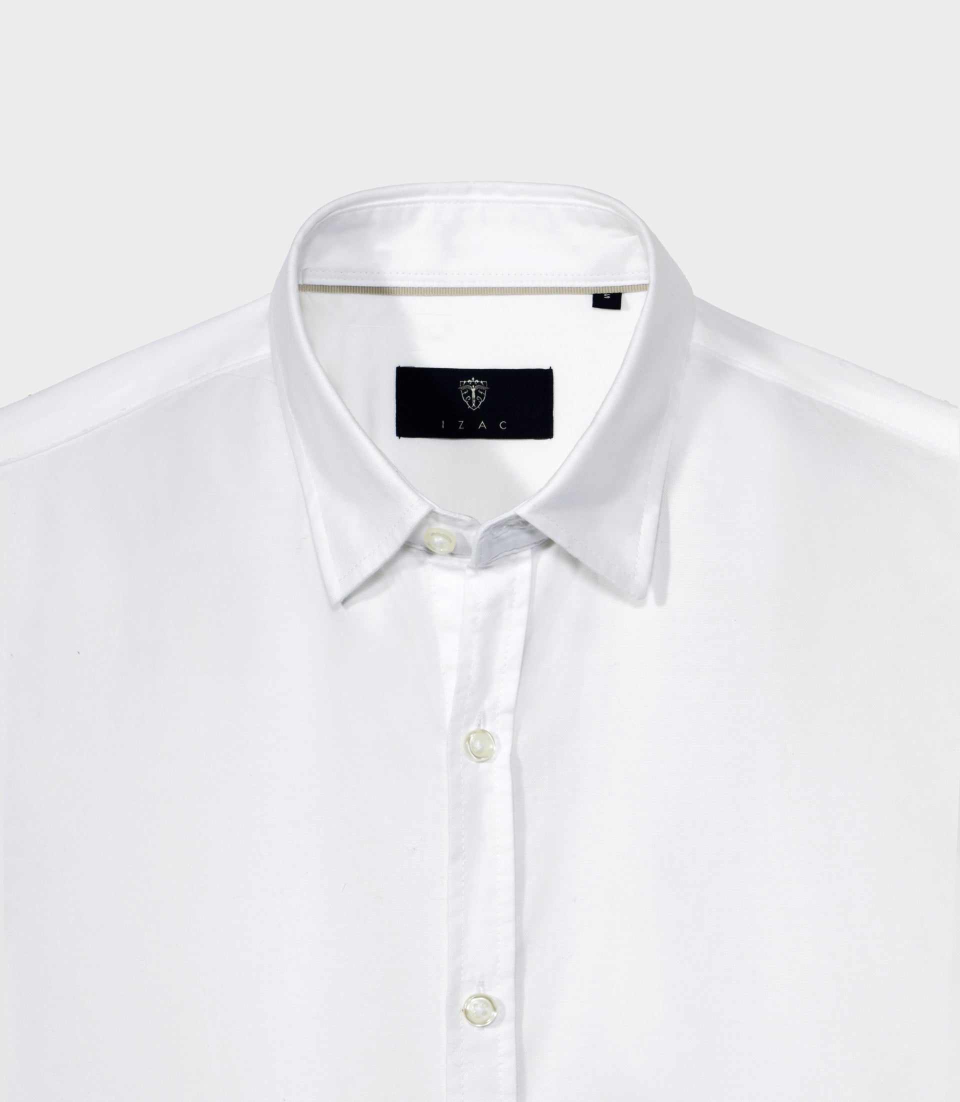 White cotton casual shirt