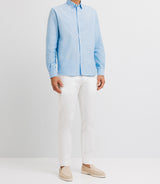 Chemise casual en coton ciel - IZAC