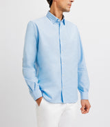 Chemise casual en coton ciel - IZAC