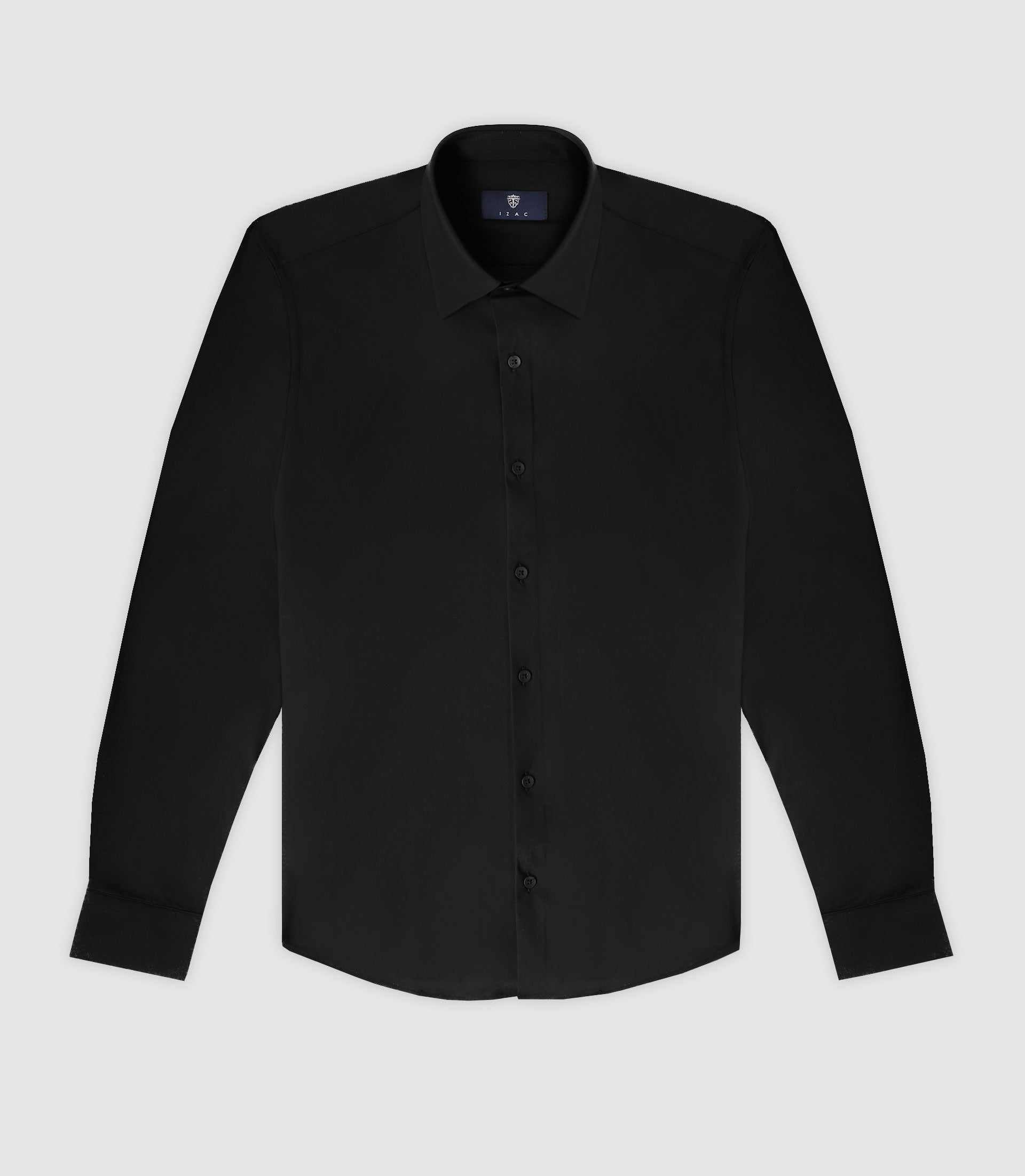 Black casual shirt