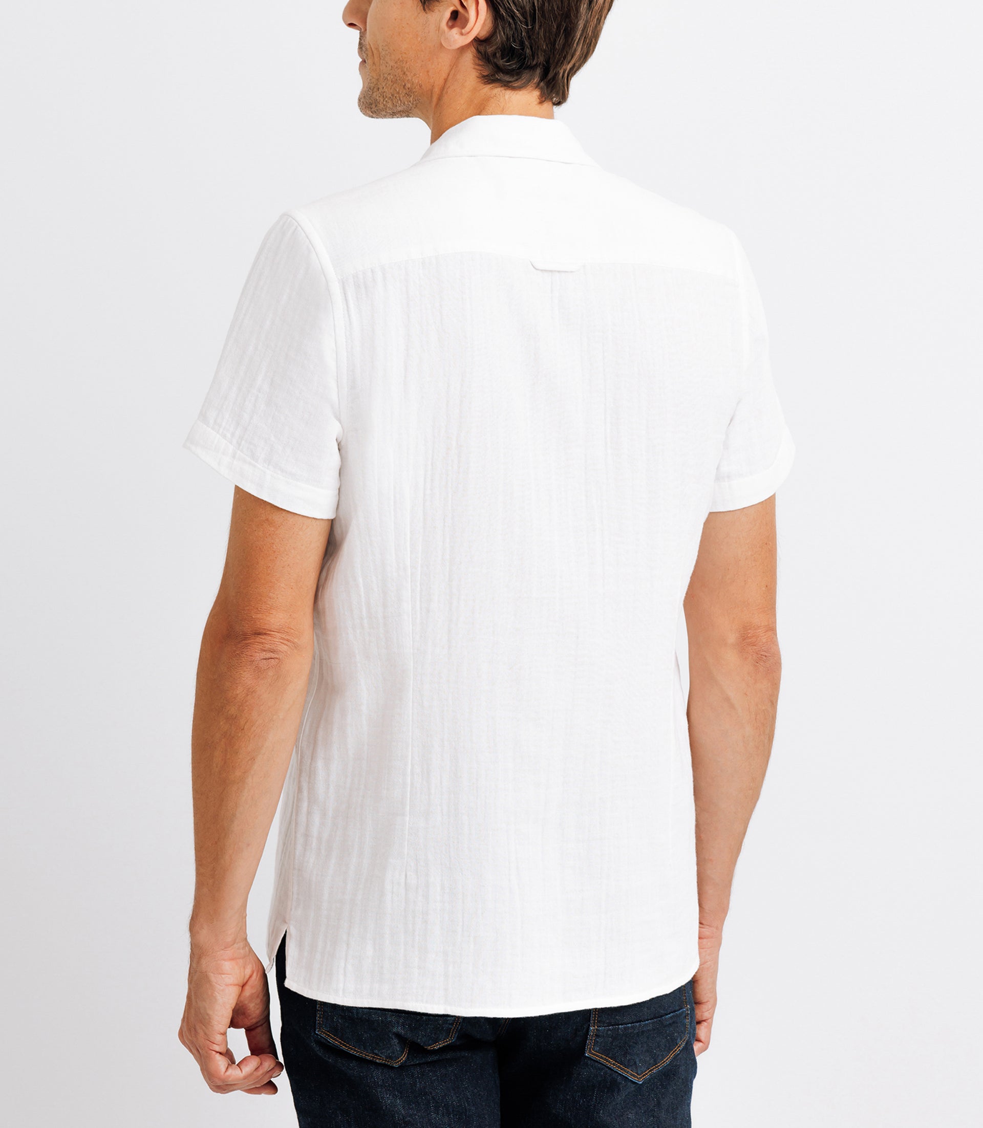 Casual shirt cutle white