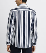 Marine Striped Casual Shirt