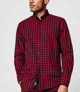 Checked cotton shirt