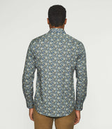 JASPER blue print casual shirt