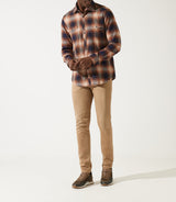 Camel Jerico checkered shirt