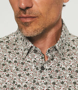 JONAS khaki print casual shirt