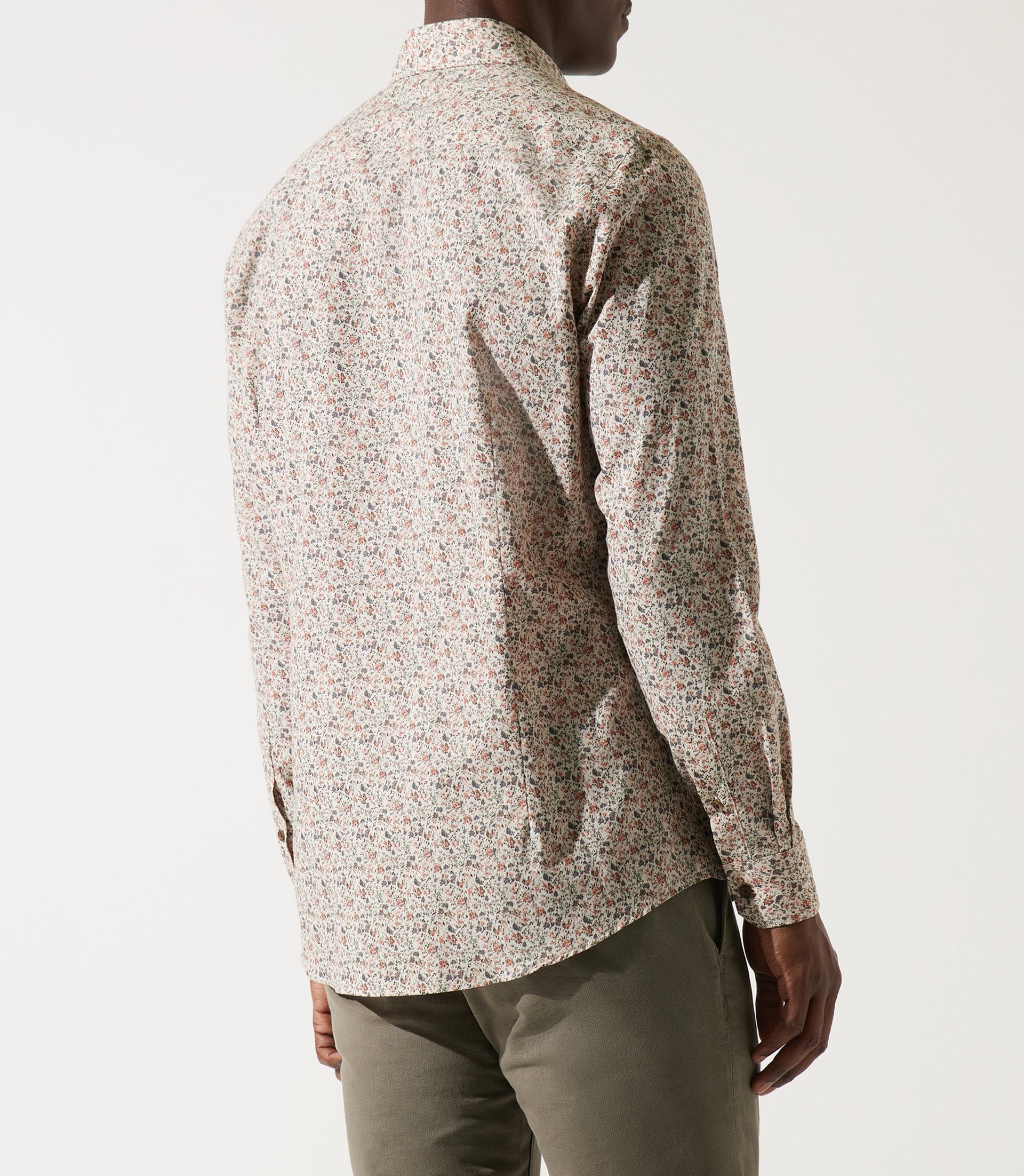 Jack beige print shirt