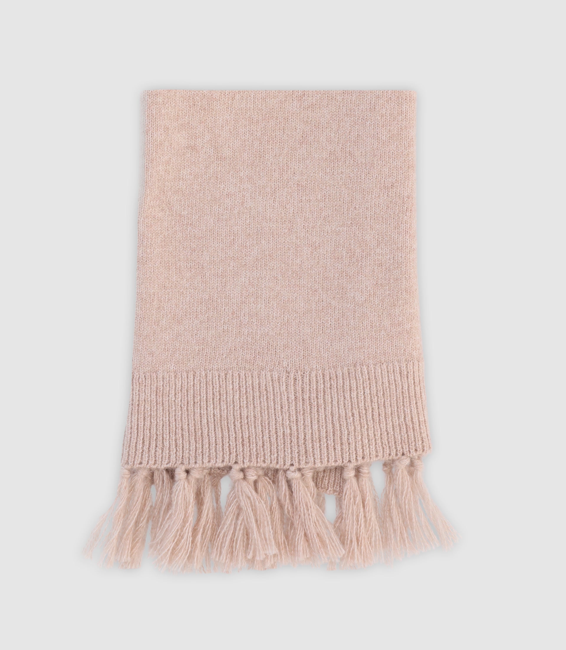 Beige united mesh scarf