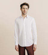 White French collar shirt