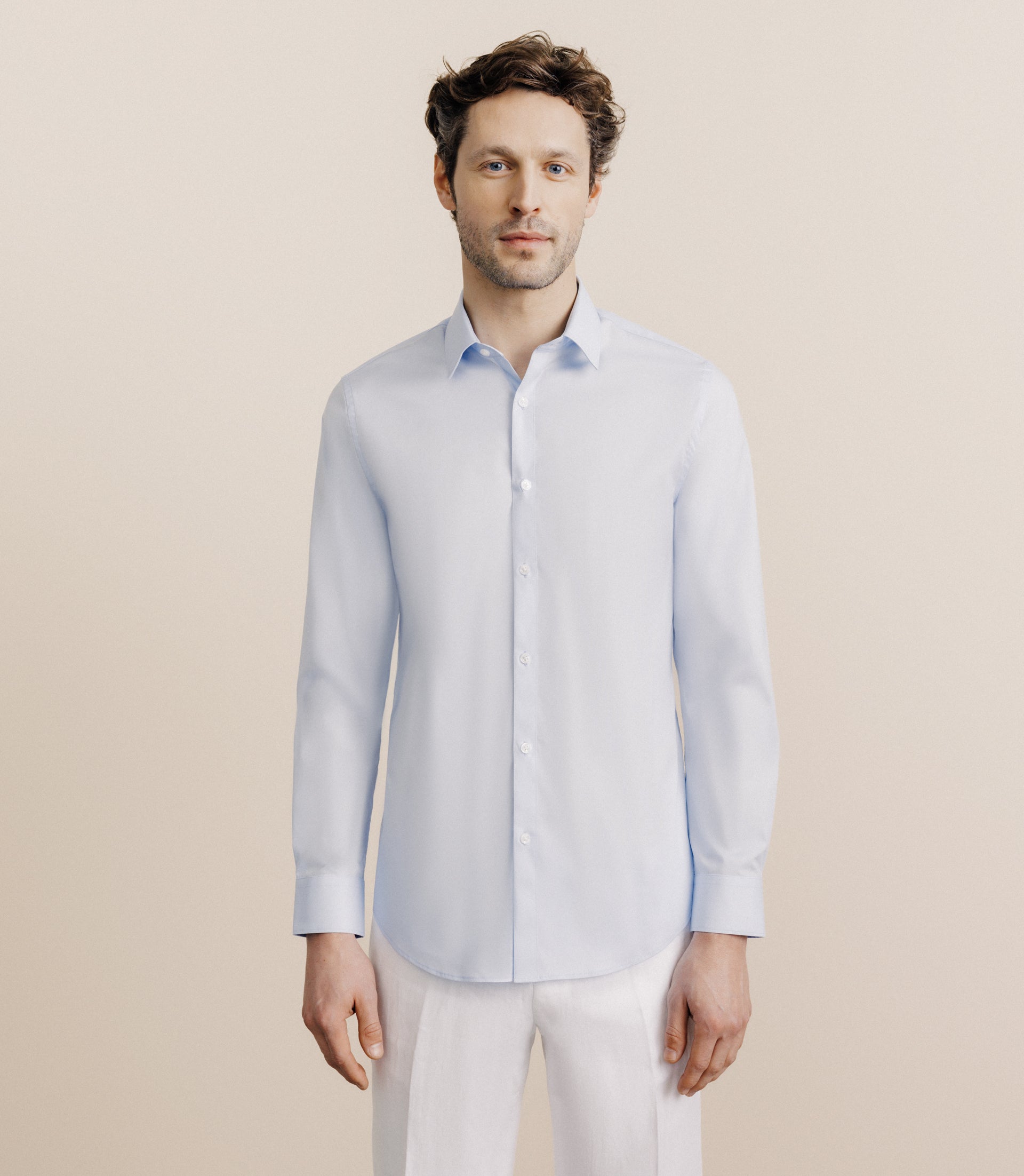 French collar shirt