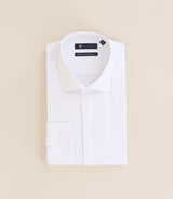 Chemise ville coton blanc - IZAC