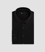 Chemise slim noire - IZAC