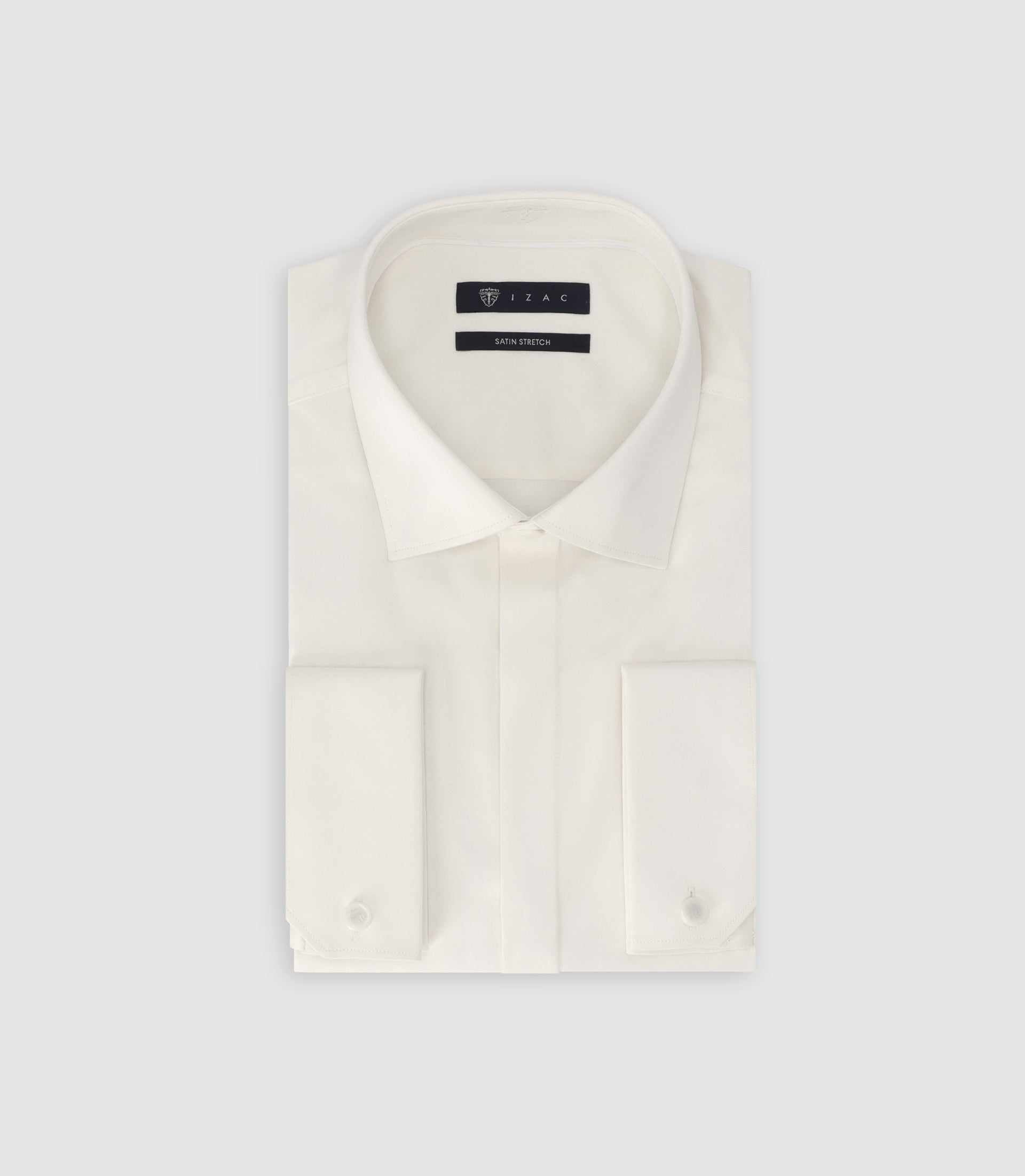 Graved crop cufflinks shirt