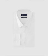 Chemise unie blanche