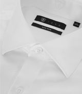 White Infroissible Twill Shirt