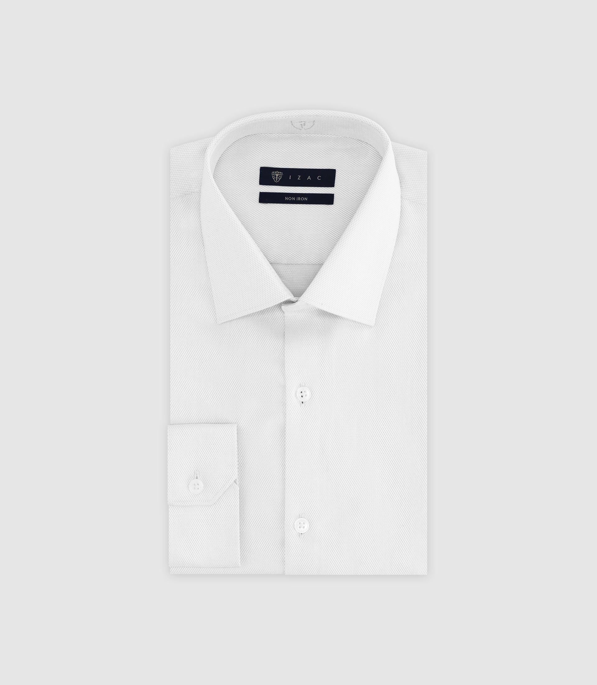 White Italian collar shirt