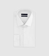 White Italian collar shirt