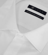 White cotton satin shirt