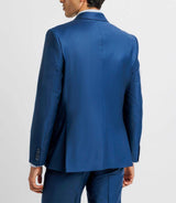 Blue wool 2 -button costume