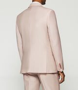 FAVORI 2-button wool suit in pink