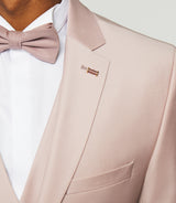 FAVORI 2-button wool suit in pink