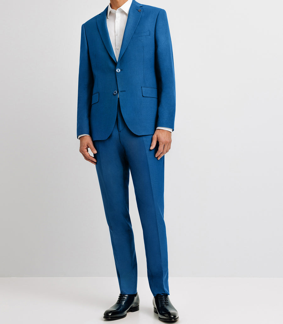 2-button suit navy FEELING