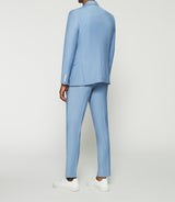 FERLA 2-button suit, light blue