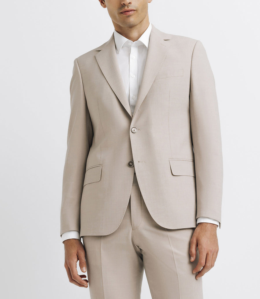 2-button BEIGE suit