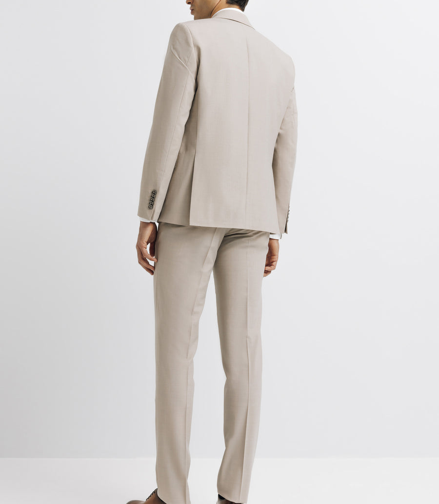 2-button BEIGE suit