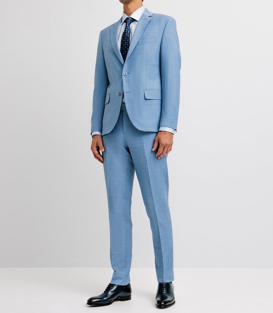 2-button suit BLUE-CIEL