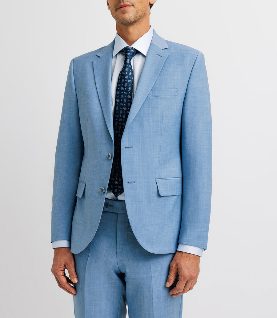 2-button suit BLUE-CIEL