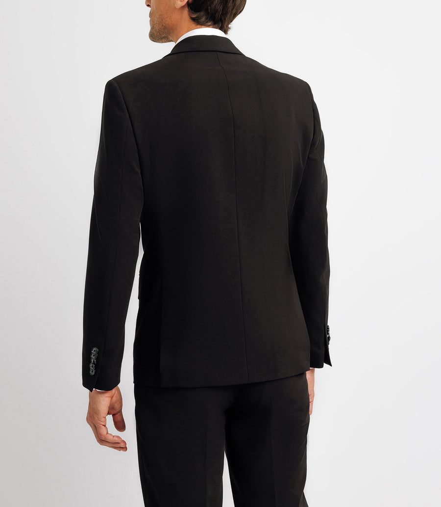 2-button suit BLACK