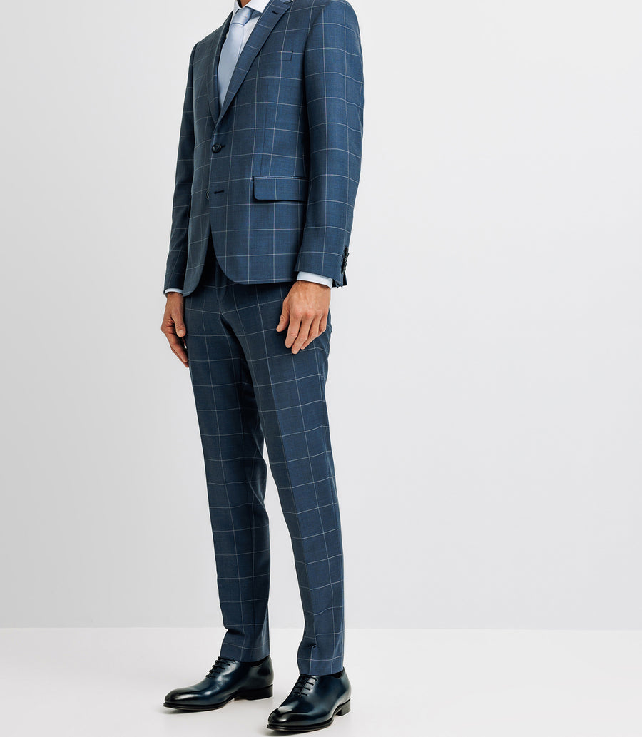 2-button suit BLUE-INDIGO