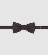 Plum fabric bow tie