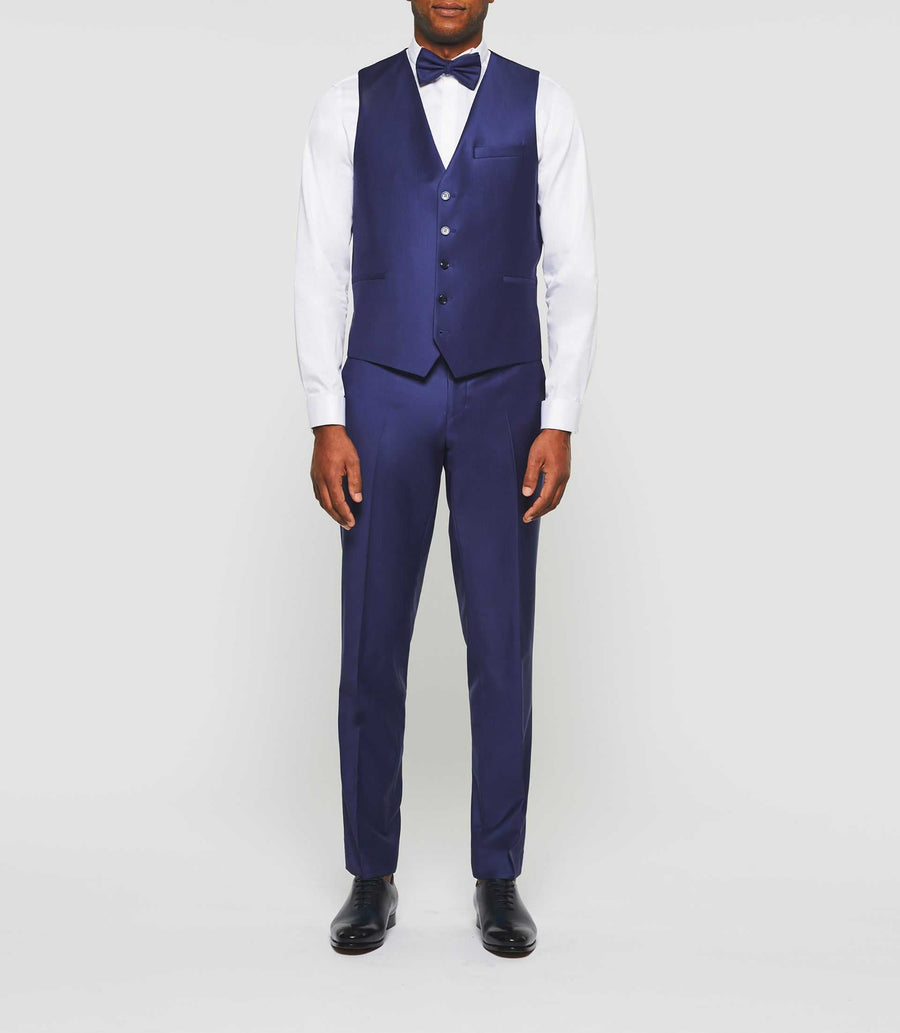 Mens Fashion Royal Blue Vest | Paisley Wedding Waistcoat | Royal Blue Vest  Men Suit - Vests - Aliexpress
