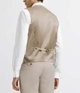 Beige costume vest