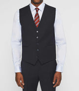 Navy blue suit vest XLIBER