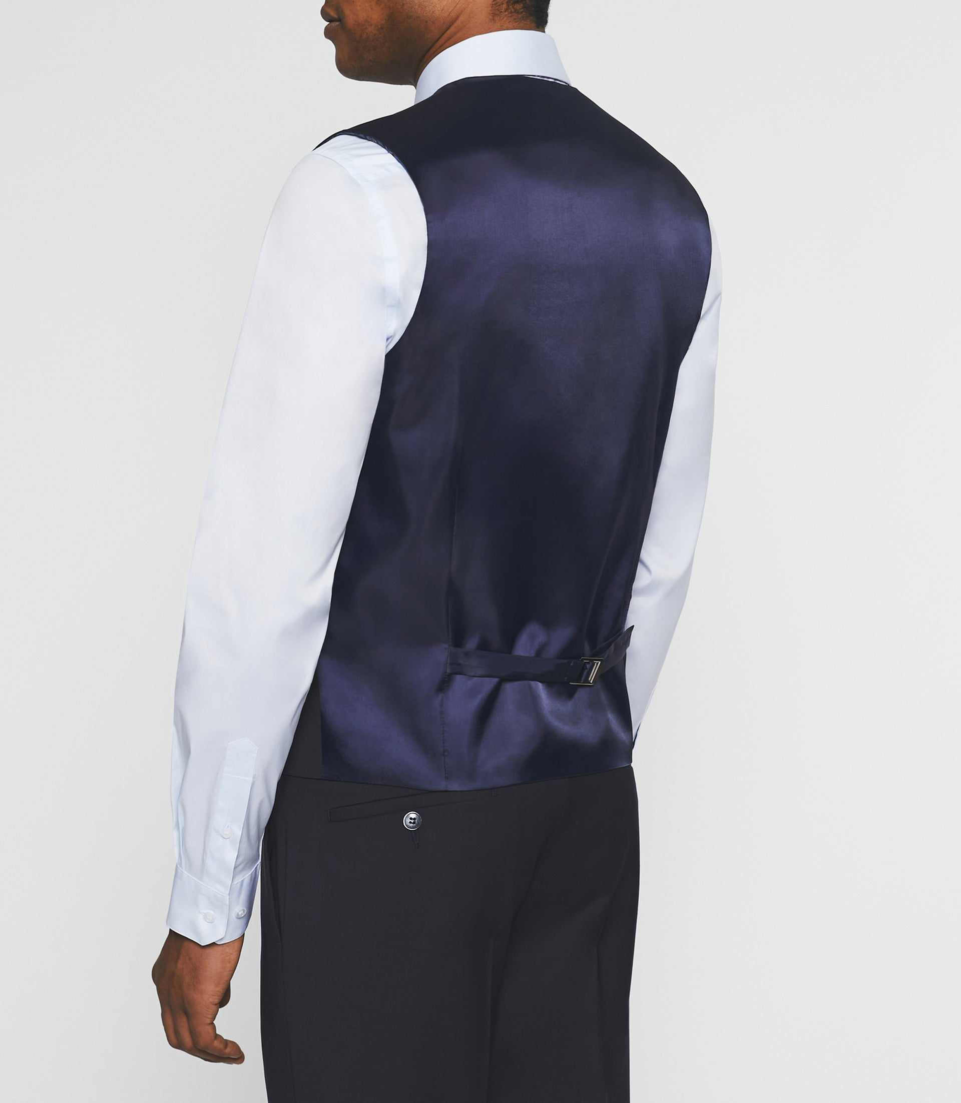 Navy blue suit vest XLIBER