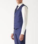 Navy blue suit vest