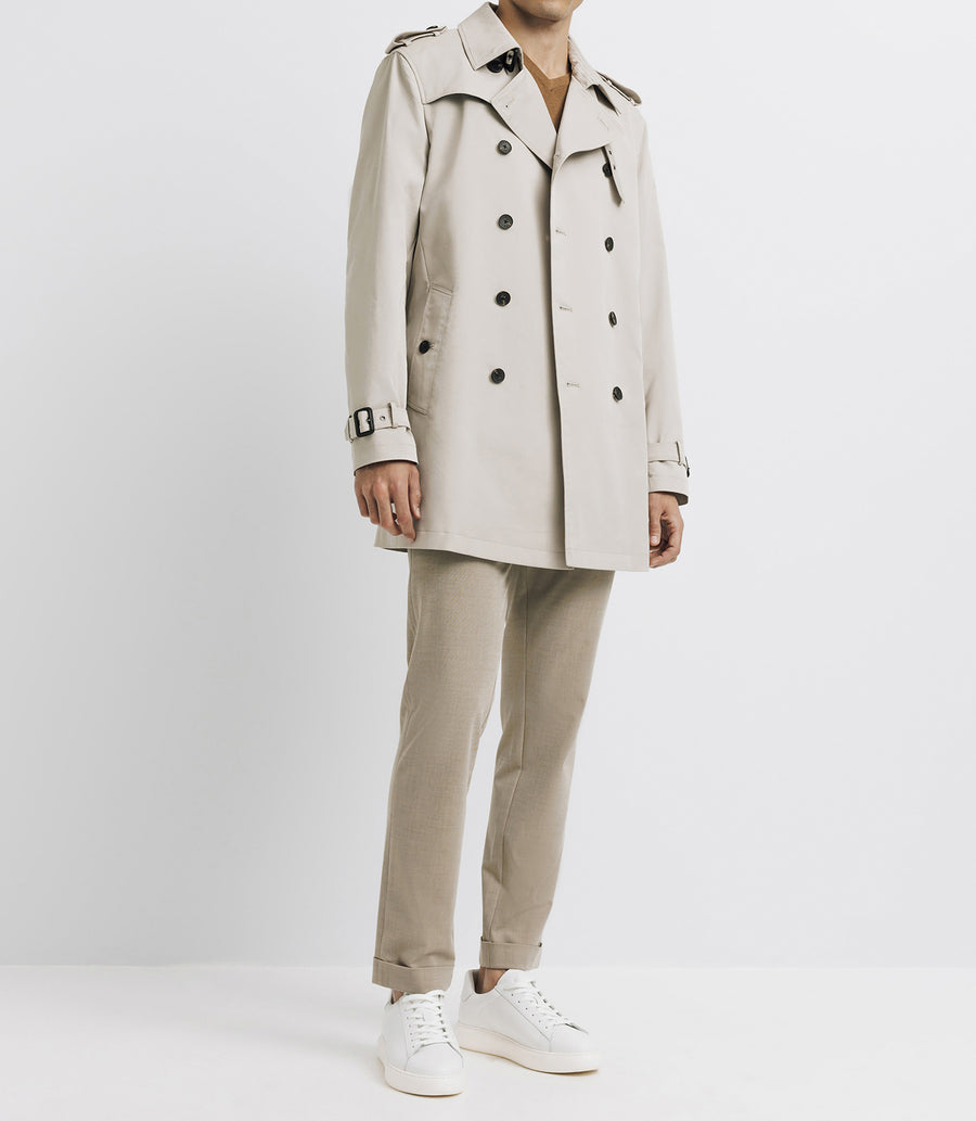 Beige putty trench coat HOCHE