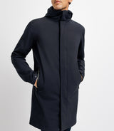 Marine long parka jacket