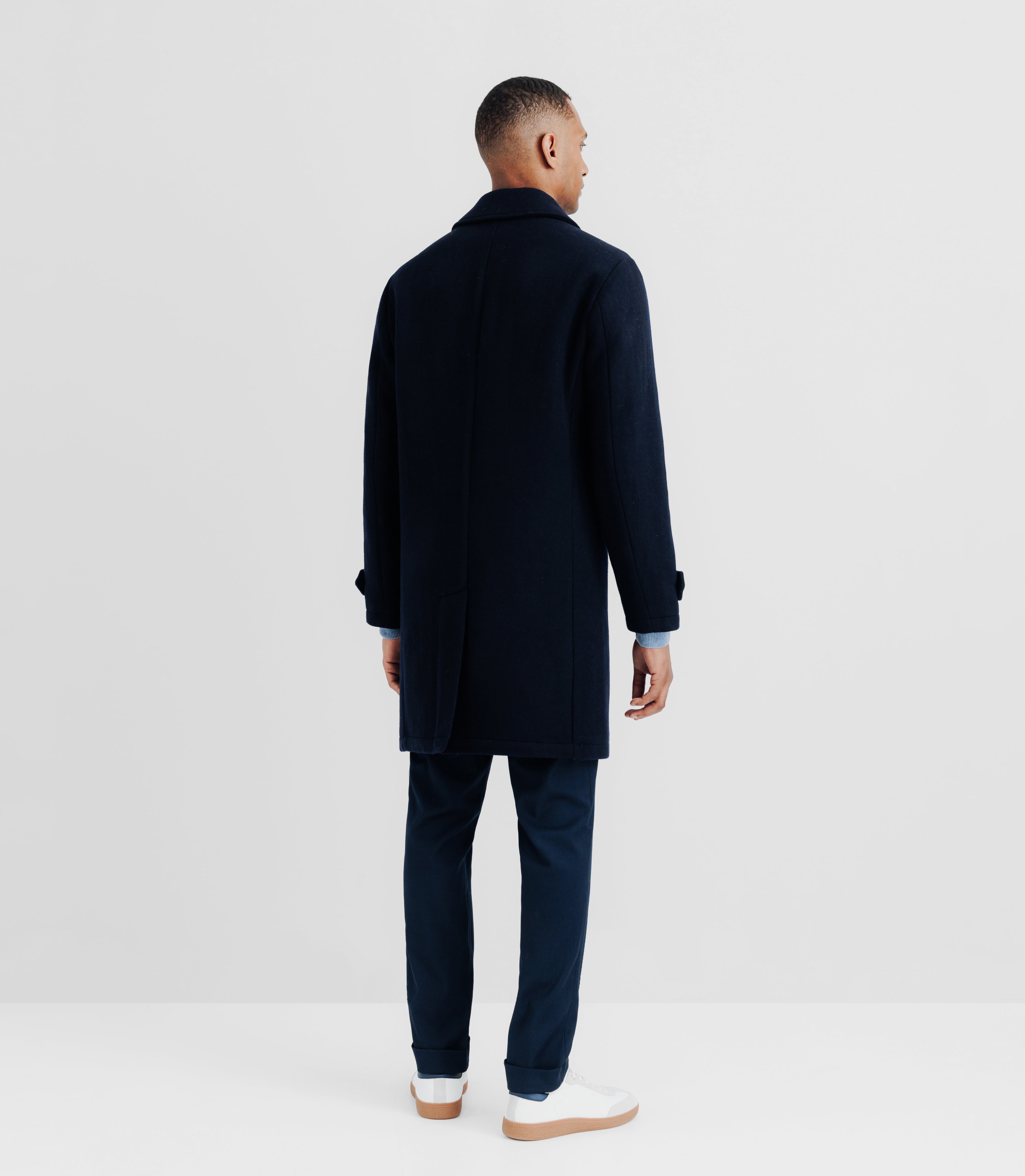 Long right marine coat