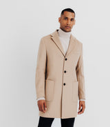 Manteau ville camel - IZAC